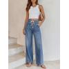 imageANRABESS Womens Wide Leg Jeans High Waisted Trendy Drawstring Denim Pants Casual Relaxed Fit Trouser with PocketsBlue