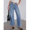 imageANRABESS Womens Wide Leg Jeans High Waisted Trendy Drawstring Denim Pants Casual Relaxed Fit Trouser with PocketsLight Blue