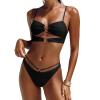 imageANRABESS Bikini Sets for Women Two Piece Swimsuit Summer Sexy Double Loop Cheeky Thong Bathing Suits Beach Vacation SwimwearBlack
