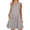 imageANRABESS Summer Dresses for Women Beach Floral Tshirt Sundress Loose Casual Boho Tank Dress with Pocket Vacation OutfitsPolka Dot