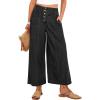 imageANRABESS Womens Wide Leg Barrel Jeans 2026 Fashion Spring Baggy High Waisted Trendy Cropped Flowy Denim Pants with PocketsBlack