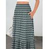 imageANRABESS Maxi Skirts for Women 2026 Summer Boho Long Flowy Floral Elastic High Waist Skirt Casual Travel Skirt with PocketsFloral Dark Green