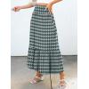 imageANRABESS Maxi Skirts for Women 2026 Summer Boho Long Flowy Floral Elastic High Waist Skirt Casual Travel Skirt with PocketsFloral Dark Green