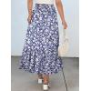 imageANRABESS Maxi Skirts for Women 2026 Summer Boho Long Flowy Floral Elastic High Waist Skirt Casual Travel Skirt with PocketsLily Floral