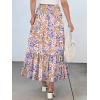 imageANRABESS Maxi Skirts for Women 2026 Summer Boho Long Flowy Floral Elastic High Waist Skirt Casual Travel Skirt with PocketsMulticolored Floral
