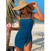 imageANRABESS Swimsuits for Women One Piece Swim Dress Tummy Control Bathing Suit Full Coverage Wrap Skirt Tie Knot 2026 SwimwearLake Blue