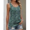 imageANRABESS Tank Top for Women 2026 Summer Casual Sleeveless Scoop Neck Pleated Dressy Shirts Cute Beach Vacation ClothesFloral Blue