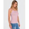 imageANRABESS Tank Top for Womens Summer 2026 Scoop Neck Sleeveless Ribbed Knit Workout Basic Tees Slim Fitted Cami ShirtsPink