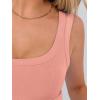 imageANRABESS Tank Tops for Women Scoop Neck Crop Sleeveless Top Summer Going Out Basic Tee Cute Ribbed Slim Shirts Clothes 2026Coral