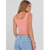 imageANRABESS Tank Tops for Women Scoop Neck Crop Sleeveless Top Summer Going Out Basic Tee Cute Ribbed Slim Shirts Clothes 2026Coral