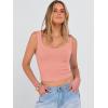 imageANRABESS Tank Tops for Women Scoop Neck Crop Sleeveless Top Summer Going Out Basic Tee Cute Ribbed Slim Shirts Clothes 2026Coral