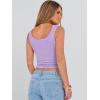 imageANRABESS Tank Tops for Women Scoop Neck Crop Sleeveless Top Summer Going Out Basic Tee Cute Ribbed Slim Shirts Clothes 2026Light Purple