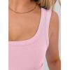 imageANRABESS Tank Tops for Women Scoop Neck Crop Sleeveless Top Summer Going Out Basic Tee Cute Ribbed Slim Shirts Clothes 2026Pink