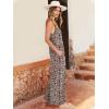 imageANRABESS Women Jumpsuits 2026 Casual Sleeveless Spaghetti Strap Boho Wide Leg Rompers Summer Outfits Beach Vacation ClothesLeopard Print