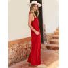 imageANRABESS Women Jumpsuits 2026 Casual Sleeveless Spaghetti Strap Boho Wide Leg Rompers Summer Outfits Beach Vacation ClothesRed