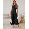 imageANRABESS Women One Off Shoulder Wedding Guest Formal Dress Sleeveless Flowy Spring Summer Cocktail Evening Maxi Dresses 2026Black