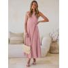 imageANRABESS Women One Off Shoulder Wedding Guest Formal Dress Sleeveless Flowy Spring Summer Cocktail Evening Maxi Dresses 2026Light Pink