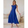 imageANRABESS Women One Off Shoulder Wedding Guest Formal Dress Sleeveless Flowy Spring Summer Cocktail Evening Maxi Dresses 2026Royal Blue