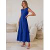 imageANRABESS Women One Off Shoulder Wedding Guest Formal Dress Sleeveless Flowy Spring Summer Cocktail Evening Maxi Dresses 2026Royal Blue