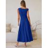 imageANRABESS Women One Off Shoulder Wedding Guest Formal Dress Sleeveless Flowy Spring Summer Cocktail Evening Maxi Dresses 2026Royal Blue