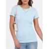 imageANRABESS Women Short Sleeve Crewneck Ribbed Knit Slim Fitted Shirts Summer Tops Basic Tee Casual 2026 Spring Outfits ClothesSky