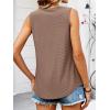 imageANRABESS Women Sleeveless Tank Top 2026 Summer Casual Loose Fit Eyelet Flowy Shirts 2026 Beach Vacation ClothesCamel