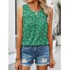 imageANRABESS Women Sleeveless Tank Top 2026 Summer Casual Loose Fit Eyelet Flowy Shirts 2026 Beach Vacation ClothesGreen White Floral