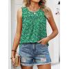 imageANRABESS Women Sleeveless Tank Top 2026 Summer Casual Loose Fit Eyelet Flowy Shirts 2026 Beach Vacation ClothesGreen White Floral