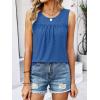 imageANRABESS Women Sleeveless Tank Top 2026 Summer Casual Loose Fit Eyelet Flowy Shirts 2026 Beach Vacation ClothesRoyal Blue