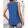 imageANRABESS Women Sleeveless Tank Top 2026 Summer Casual Loose Fit Eyelet Flowy Shirts 2026 Beach Vacation ClothesRoyal Blue
