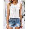 imageANRABESS Women Sleeveless Tank Top 2026 Summer Casual Loose Fit Eyelet Flowy Shirts 2026 Beach Vacation ClothesWhite
