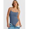 imageANRABESS Women Square Neck Spaghetti Straps Bodysuits Double Lined Sleeveless Backless Cami Body Suits Top 2026 TrendyNavy Blue
