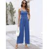 imageANRABESS Women V Neck Spaghetti Strap Wide Leg Dressy Jumpsuits 2026 Summer Casual One Piece Jumper Romper Outfits amp PocketsBlue