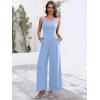 imageANRABESS Women V Neck Spaghetti Strap Wide Leg Dressy Jumpsuits 2026 Summer Casual One Piece Jumper Romper Outfits amp PocketsLight Blue