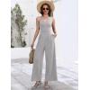 imageANRABESS Women V Neck Spaghetti Strap Wide Leg Dressy Jumpsuits 2026 Summer Casual One Piece Jumper Romper Outfits amp PocketsLight Grey