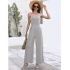 imageANRABESS Women V Neck Spaghetti Strap Wide Leg Dressy Jumpsuits 2026 Summer Casual One Piece Jumper Romper Outfits amp PocketsLight Grey