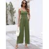 imageANRABESS Women V Neck Spaghetti Strap Wide Leg Dressy Jumpsuits 2026 Summer Casual One Piece Jumper Romper Outfits amp PocketsOlive Green