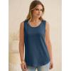imageANRABESS Women Waffle Knit Tank Tops Sleeveless Scoop Neck Flowy Casual Tunic Shirts 2026 Summer Beach Vacation ClothesNavy Blue