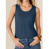 imageANRABESS Women Waffle Knit Tank Tops Sleeveless Scoop Neck Flowy Casual Tunic Shirts 2026 Summer Beach Vacation ClothesNavy Blue