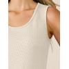 imageANRABESS Women Waffle Knit Tank Tops Sleeveless Scoop Neck Flowy Casual Tunic Shirts 2026 Summer Beach Vacation ClothesParchment