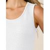imageANRABESS Women Waffle Knit Tank Tops Sleeveless Scoop Neck Flowy Casual Tunic Shirts 2026 Summer Beach Vacation ClothesWhite