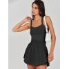 imageANRABESS Womens Mini Tennis Dresses Skort Summer Sleeveless One Piece Workout Romper Dress with Shorts Athletic 2026 OutfitBlack
