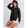 imageANRABESS Womens Oversized Sweatshirts Crewneck Long Sleeve Tunic Pullover Shirts Side Zipper Hoodies 2026 Spring ClothesBlack