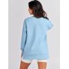 imageANRABESS Womens Oversized Sweatshirts Crewneck Long Sleeve Tunic Pullover Shirts Side Zipper Hoodies 2026 Spring ClothesLight Blue