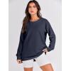 imageANRABESS Womens Oversized Sweatshirts Crewneck Long Sleeve Tunic Pullover Shirts Side Zipper Hoodies 2026 Spring ClothesNavy Blue
