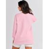 imageANRABESS Womens Oversized Sweatshirts Crewneck Long Sleeve Tunic Pullover Shirts Side Zipper Hoodies 2026 Spring ClothesPink
