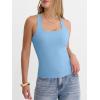 imageANRABESS Womens Square Neck Tank Top Sleeveless Double Lined Racerback Workout Athletic Summer Basic Tops 2026 Trendy ShirtsLight Blue