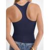 imageANRABESS Womens Square Neck Tank Top Sleeveless Double Lined Racerback Workout Athletic Summer Basic Tops 2026 Trendy ShirtsNavy Blue