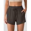 imageANRABESS Womens Sweat Shorts 2026 Summer Workout Running Casual Soft High Waist Drawstring Lounge Shorts with PocketsDark Brown