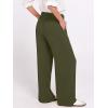 imageANRABESS Womens Wide Leg High Waisted Pants 2026 Summer Button Pleated Work Dress Pants Trousers Business Casual OutfitsArmy Green